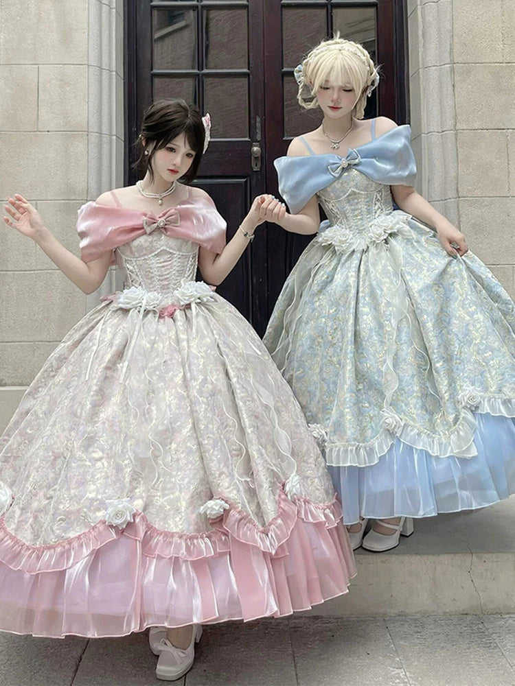 Flora Muse - Romanesque Garden Lolita Ballgown - Off-shoulder formal