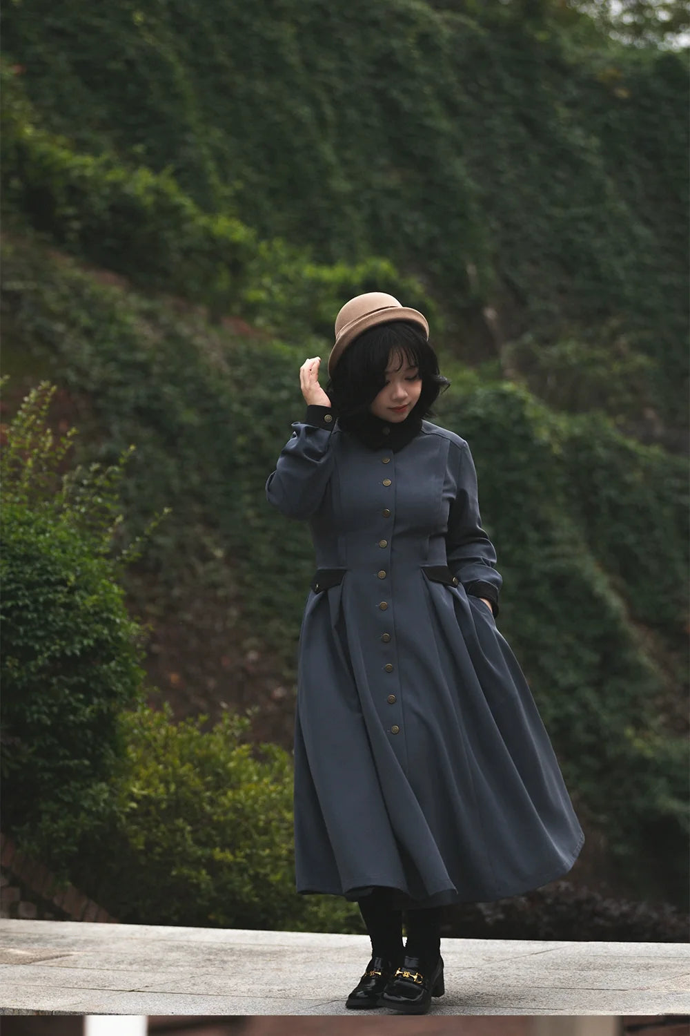 Forest Wardrobe - Elegant Lolita Dress Winter Lolita - Coat Dress JSK Dress
