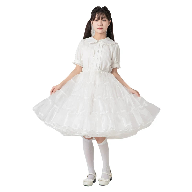 逸斓汀雨 - 60cm 多蓬度 汉服适用 无骨软纱裙撑 - 细节图 5