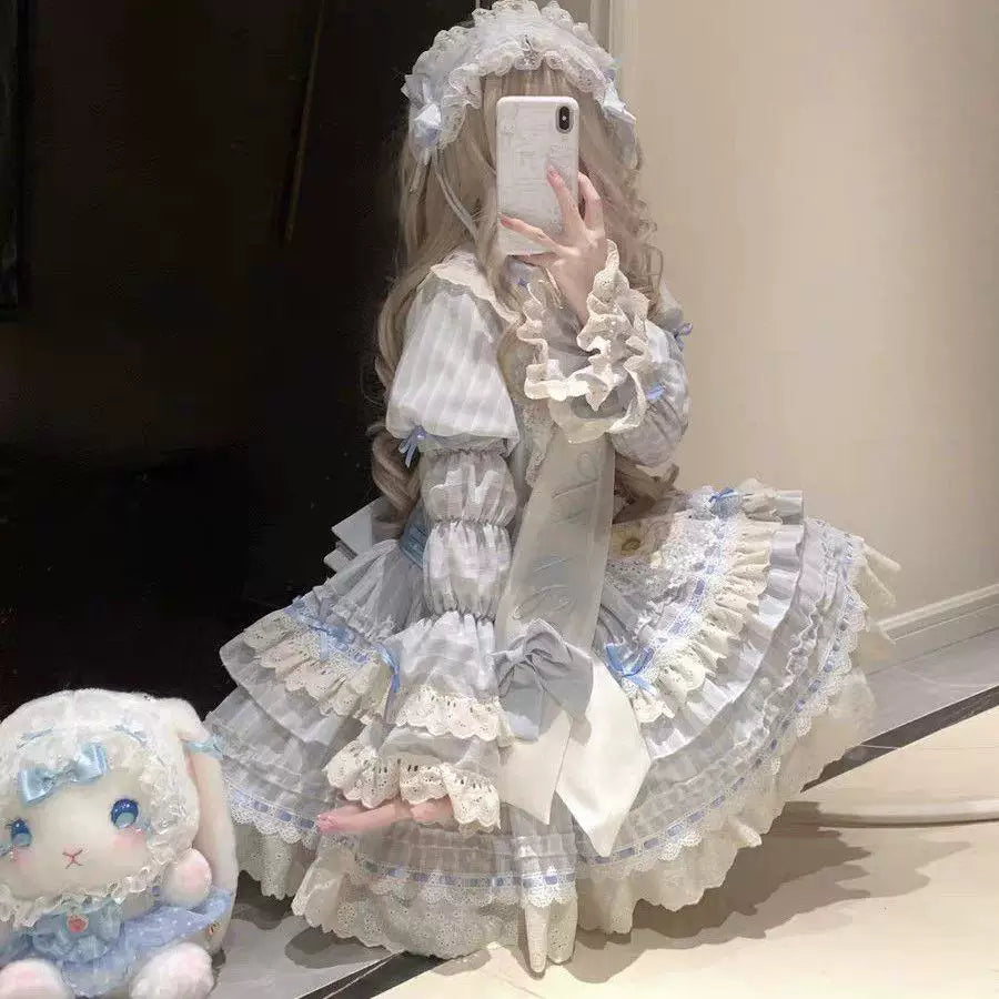 Sweetheart Dream Machine - Doll-Like Floral - OP Dress with a floral print