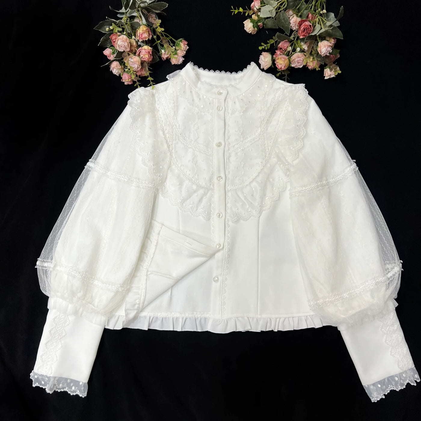 DMFS Lolita - Kawaii Lolita Shirt Winter Lolita - Shirt Innerwear