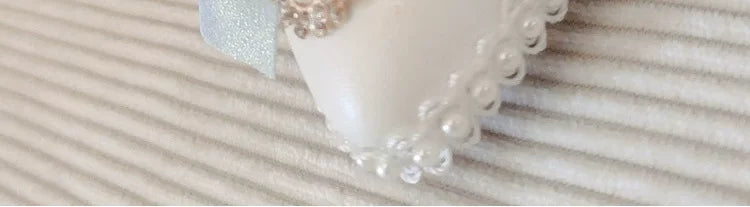 Lolita - Bridal Tea Party - Necklace or Veiled Hat