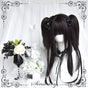 Natural Black - Full Set(Wig+Ponytails+Hairnet+Tail Comb)