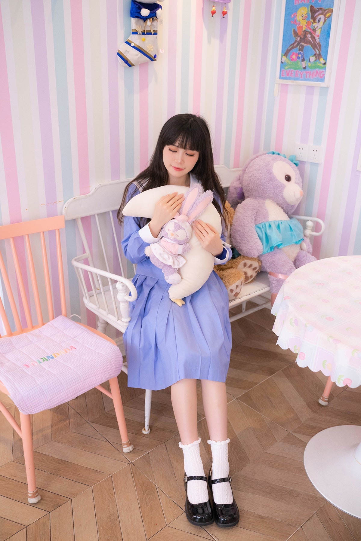 Sosic - Sweet Lolita Mary Jane Flat Shoes - Shoes