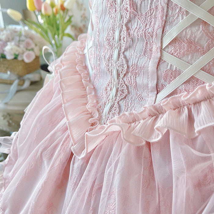 Alice Girl - Cross Maiden - Gothic Lolita Dress, Ballet Halterneck Lolita JSK