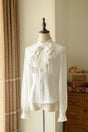 S / Blouse (with a detachable bow) Only