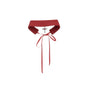 Wine Red Cross Pendant Collar (one size, select M) Pre-order in stock / S