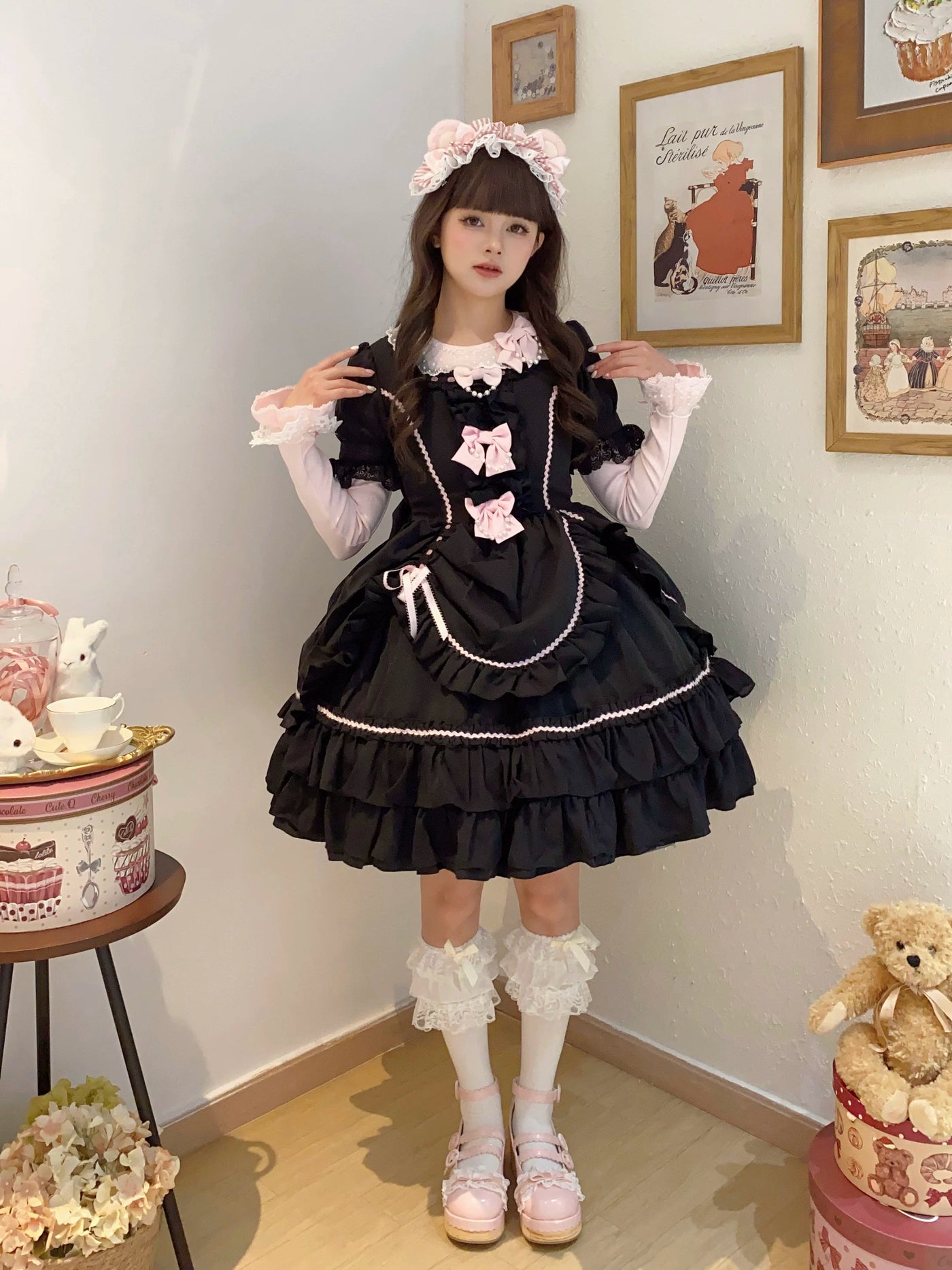 Galette Bunny - Doll Ruffle - JSK dress with tiered ruffles