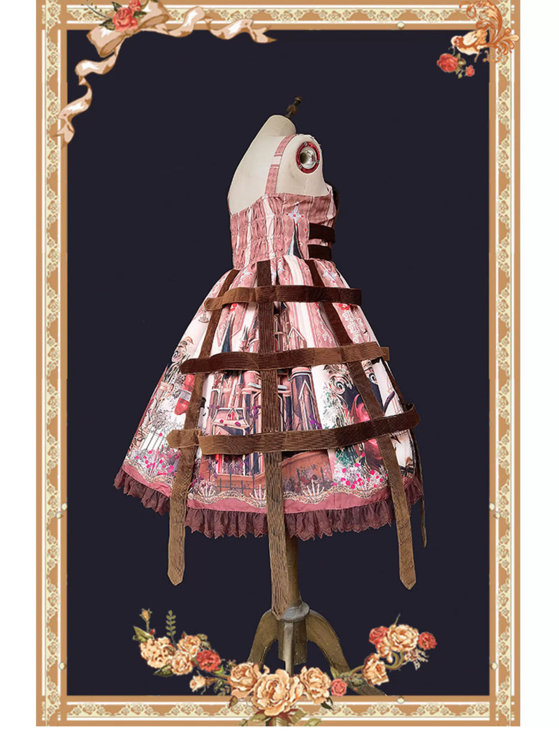 Infanta - Midnight Magic - Gothic Print JSK & Accessories