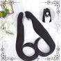 Natural Black – Twin Ponytail Pair Only