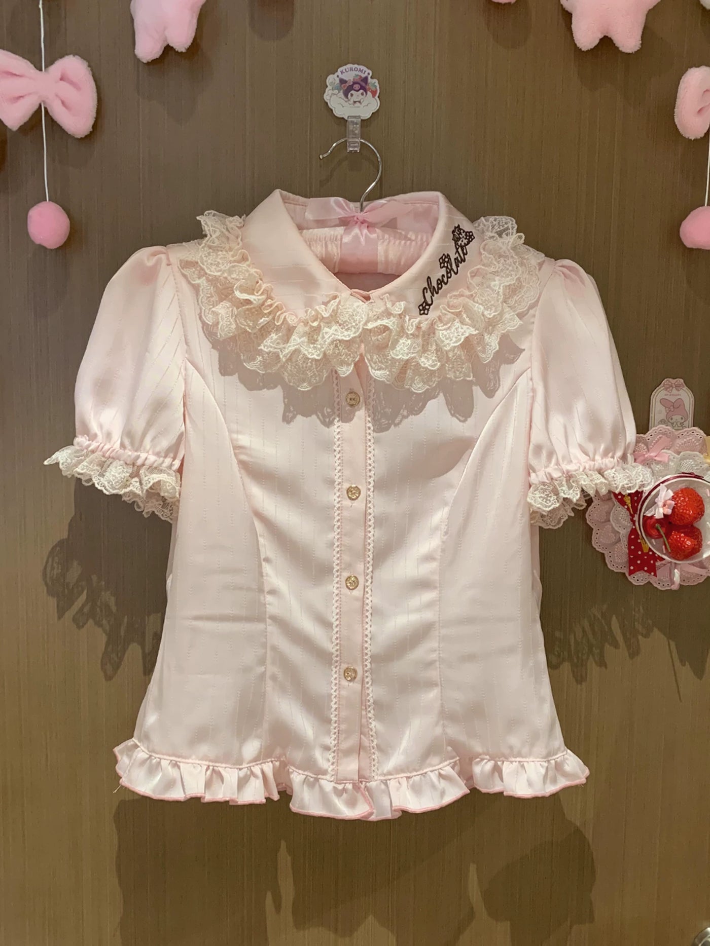 Strawberry Chocolate Lover - Sweet OP / JSK Dress Set - detail view 6