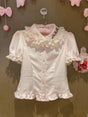 Chemise rayée rose uniquement / S