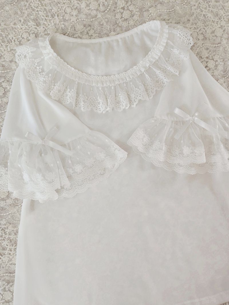 Yilia - Kawaii Summer Innerwear Lolita Shirt - Innerwear