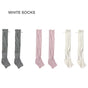 (3-pair set) Gray + Pink + White / One Size