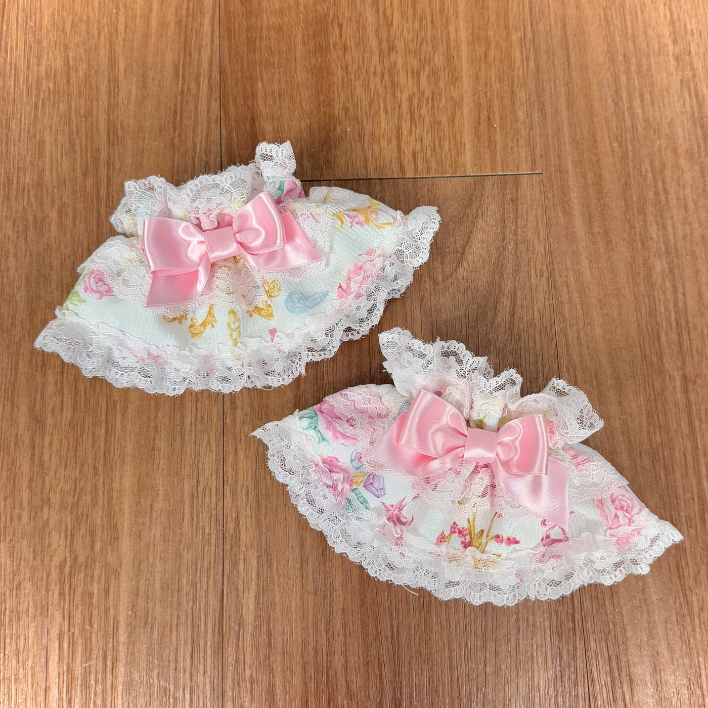 Tata Long Ear - Spring 2025 Floral Wall - JSK and OP Dresses with Tiered Lace Hems