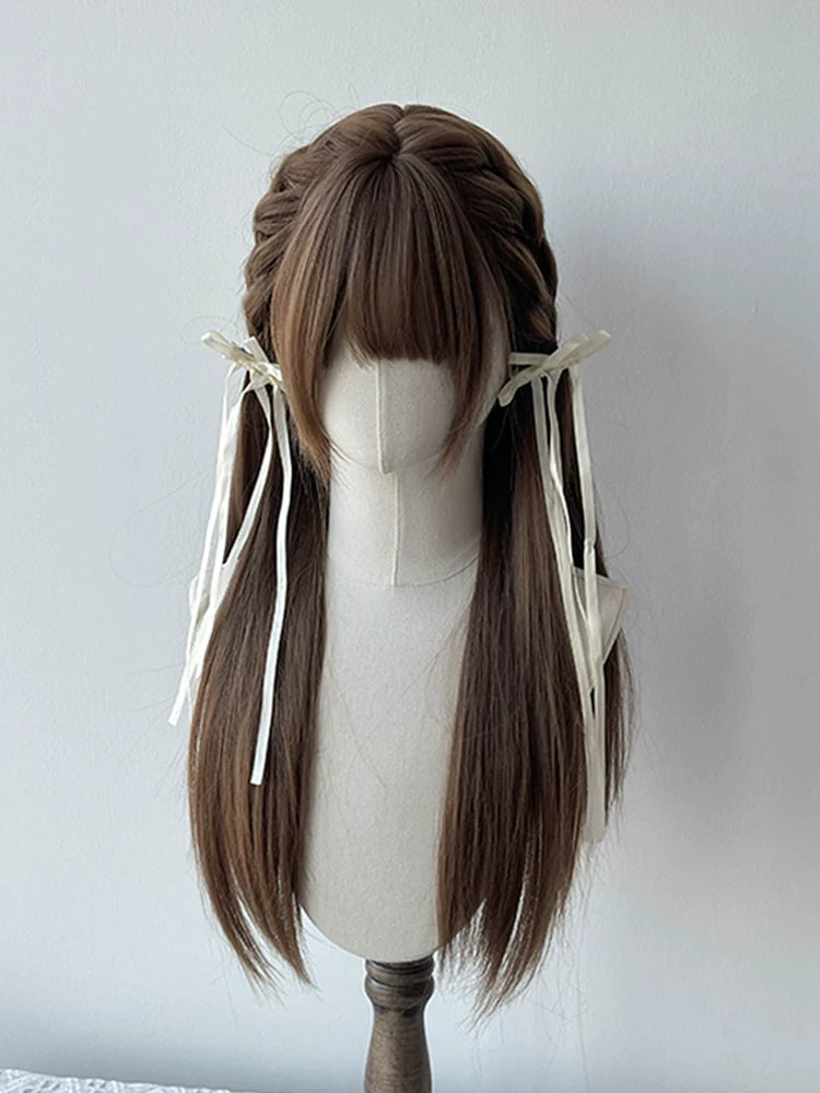 Kunkun Fish flaxen blonde long straight wig - view 3