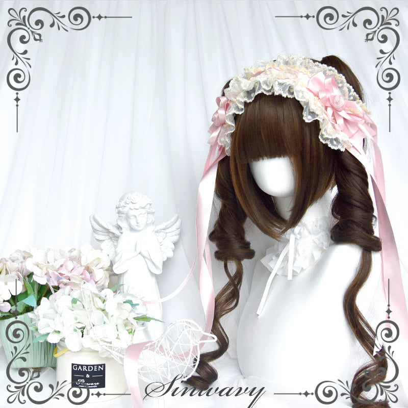 Sinwavy dark brown Lolita twin-tail wig - view 4