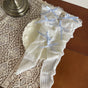 White-blue manga socks, one pair / One Size