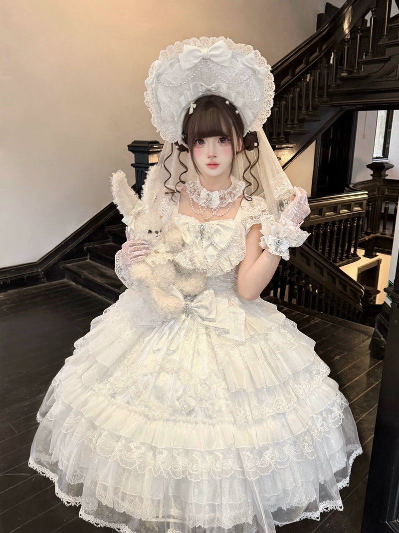 Miaolin Original - Rose Oath - Sweet Lolita JSK dress