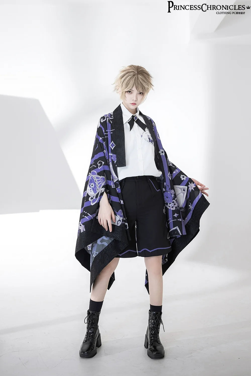 Princess Chronicles - Summer Sunscreen Loose Vintage - Printed Haori Outerwear Innerwear