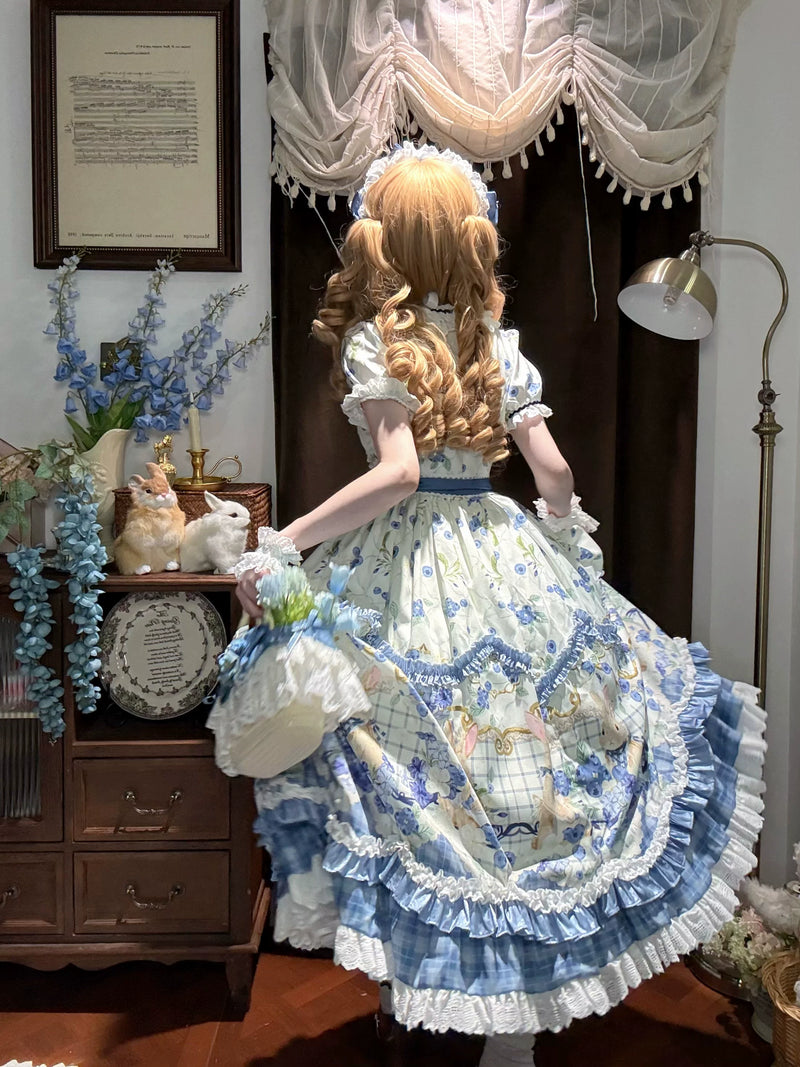 Doll Poetry - Blueberry Letter - Pastoral Sweet Lolita tea-length
