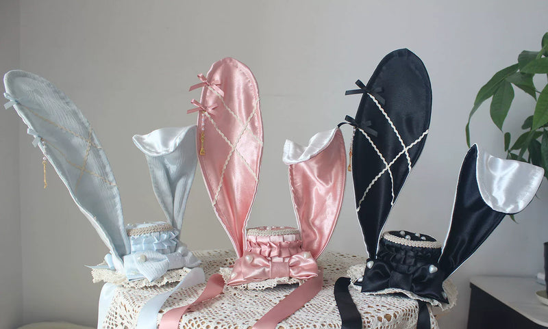 Deer Girl Handmade - Brulee Rabbit - Rabbit-Ear Headwear with Shapeable Ears