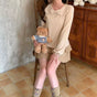 Lolita-Unterhemd – Farbe Apricot / S