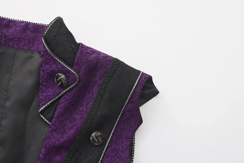Immortal Thorn - Eternal Crimson Moon Forest - Ouji Lolita Tailcoat Vest