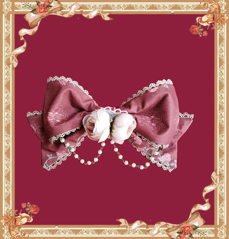 Infanta - Belle and the Beast - Headbows & Floral Brooches