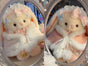 Sugar Pink Bubu hand carry + crossbody + backpack + shawl (reversible) / Large size