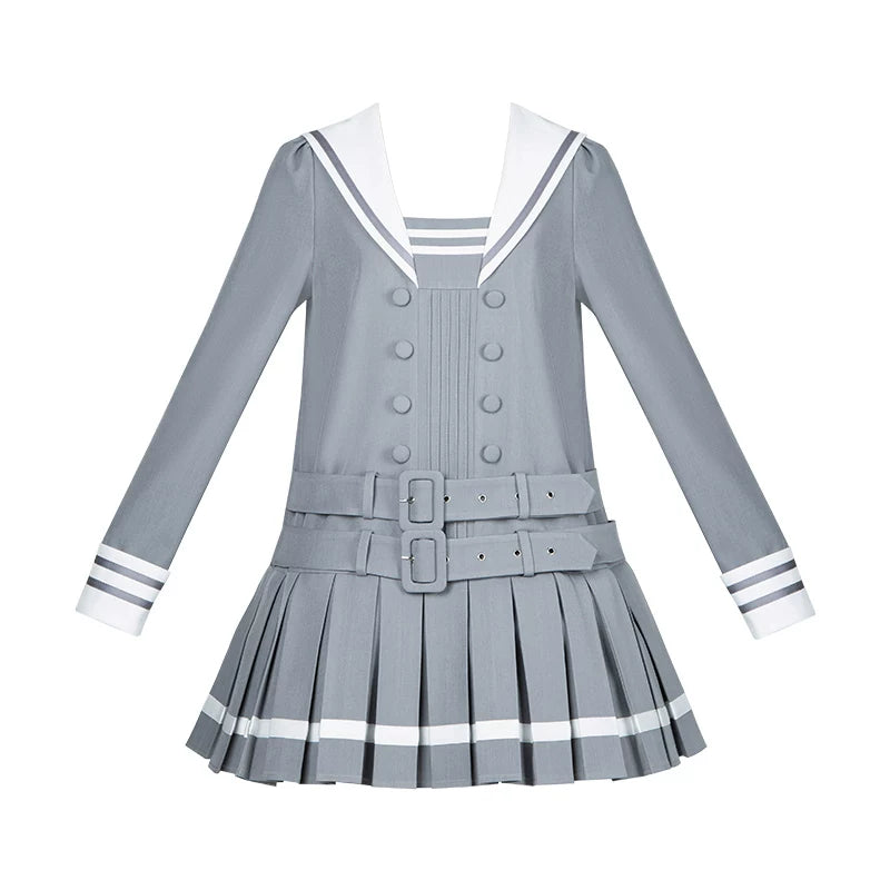With PUJI - Kaoru - Lolita OP Dress, Sailor Collar detail view 9