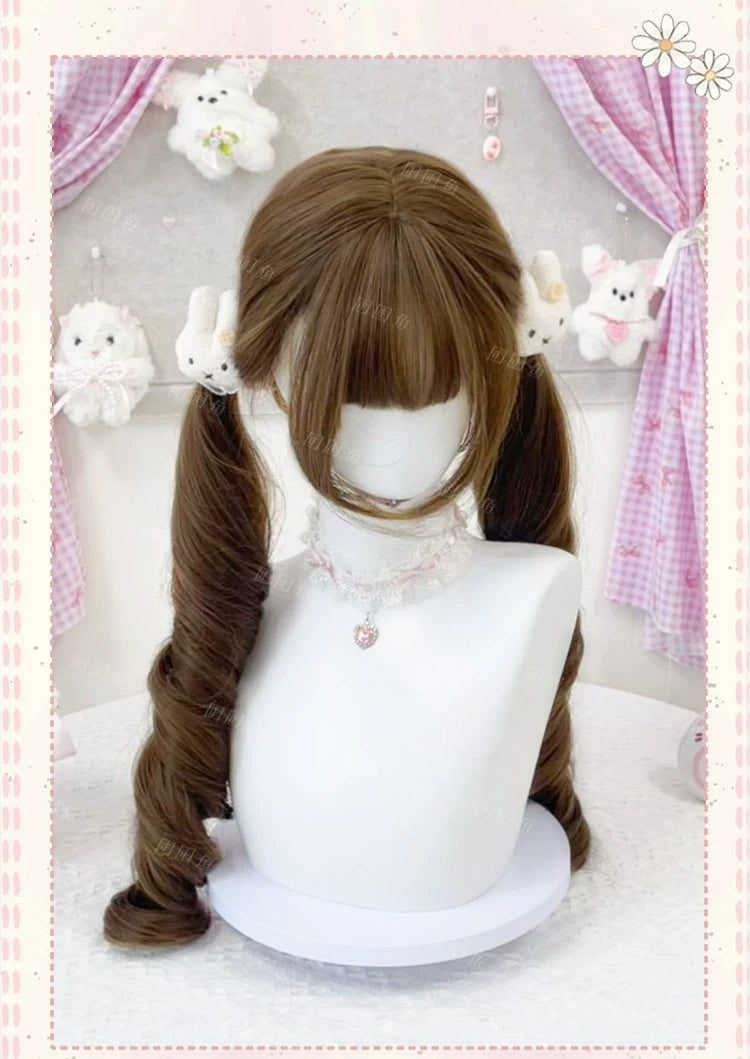 Kunkun Fish Roman Holiday twin-tail wig - additional view 3
