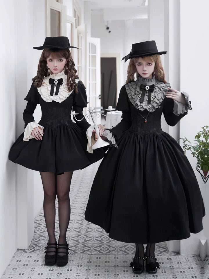 With PUJI - Old Testament - Lolita OP Dress, Detachable Styling