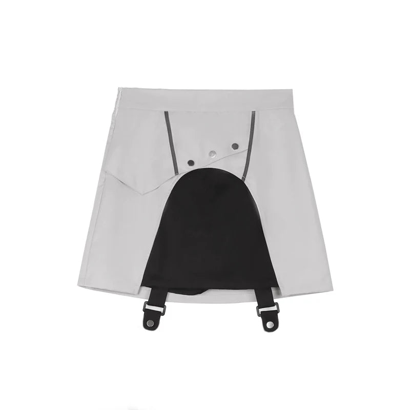 Letters from Unknown Star - Sky Core Record - Ouji Lolita Shorts Suits Short Sleeve Dress Set