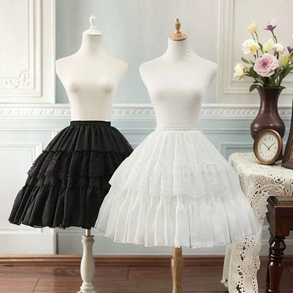 Adjustable High-Volume Hooped Lolita Petticoat - 55 cm — additional product view