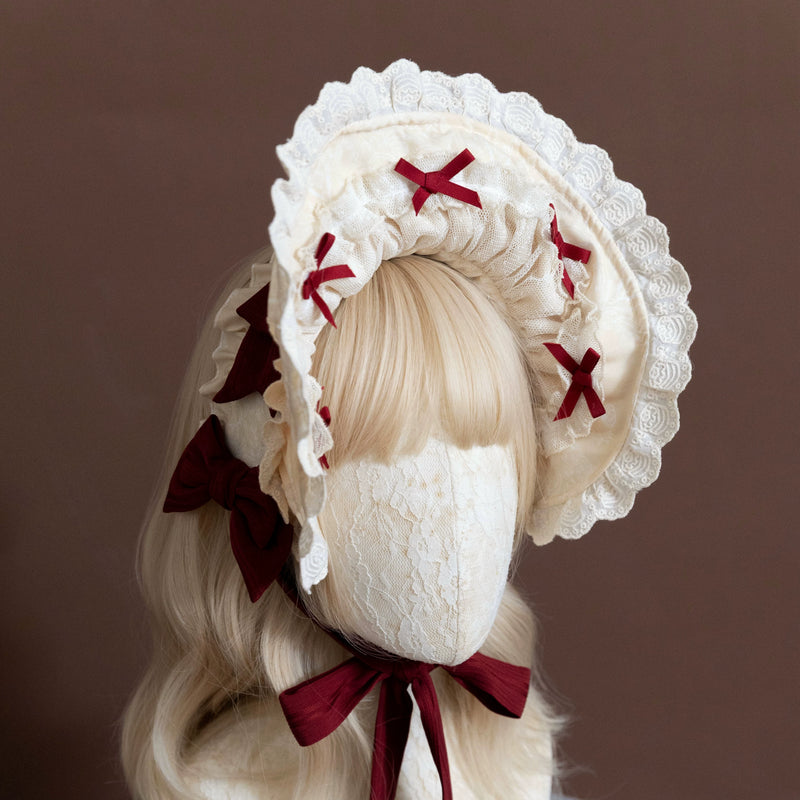 DayRabbit - Muffin Postman - Handmade Lolita Accessories Including Headwear, Brooches and Bows