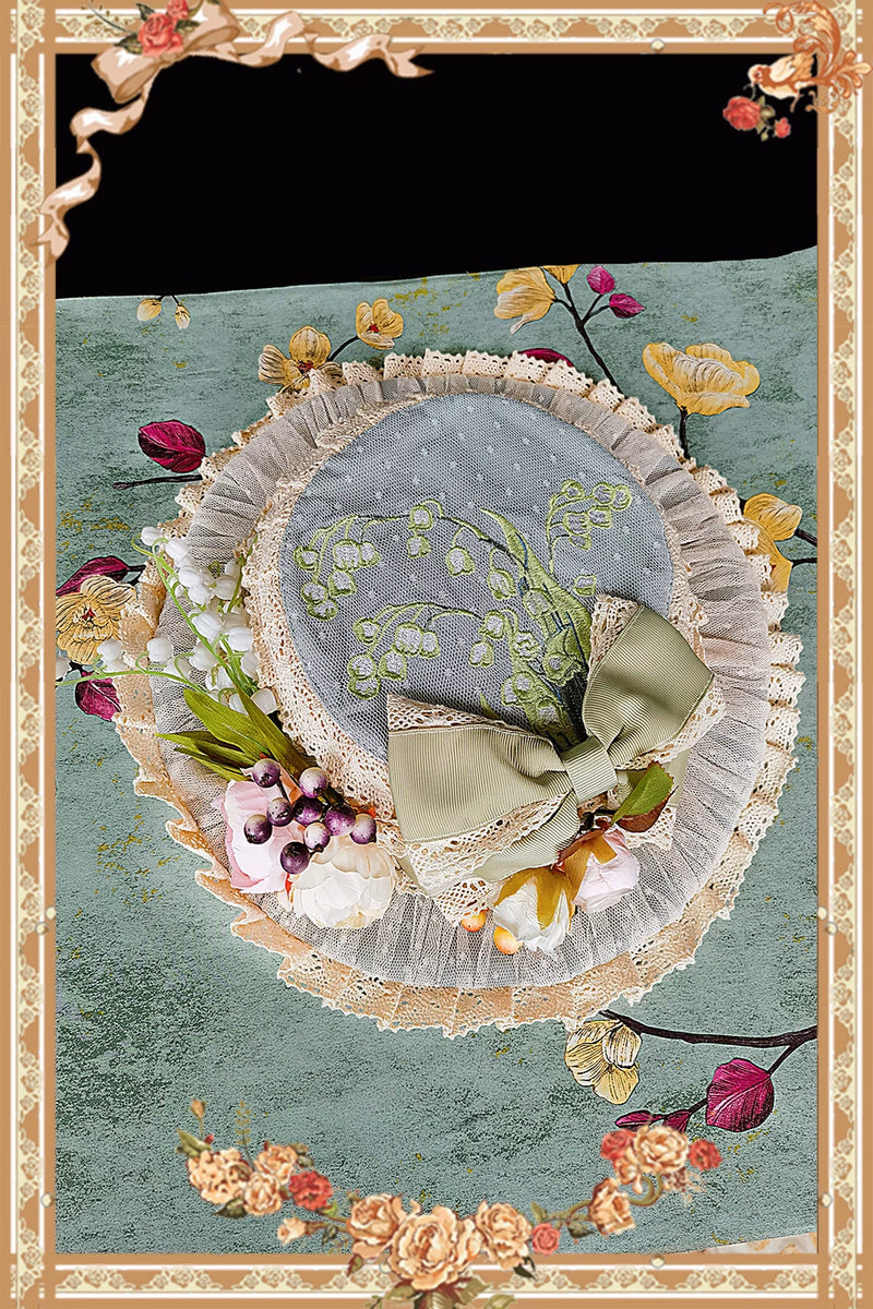 Infanta - Layered Lily - Embroidered Cotton Tops & Skirt