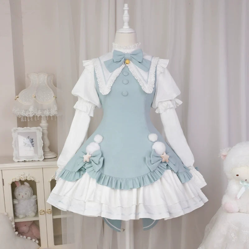 Your Princess - Magic Girl - Sweet Lolita Long Sleeve OP Christmas