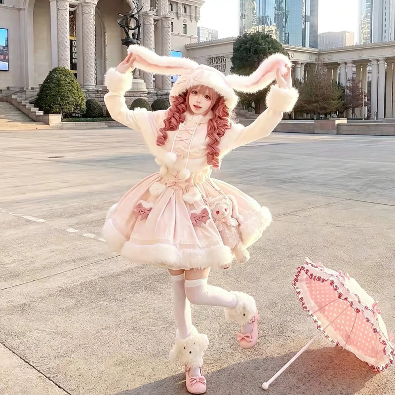 Sweet Dream Box Sweet Bunny OP Dress & Cape Options — additional product view