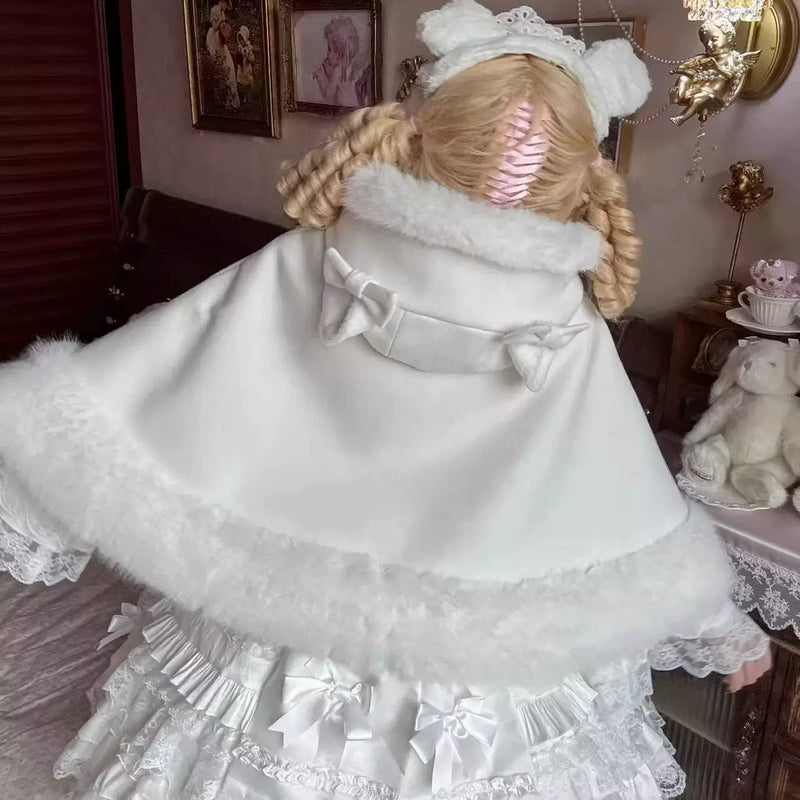 Rabbit Peach Cat-Ear Lolita Cape — additional product view