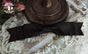 black bow dual-use brooch