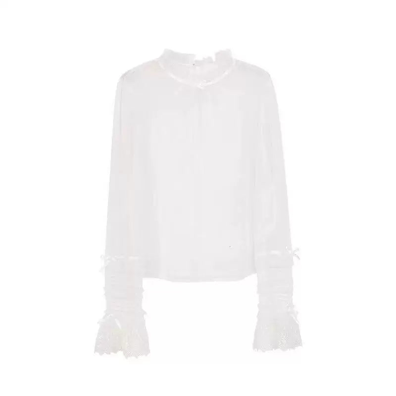 Sweetheart Dream Machine - Silent Wedding - Dotted Stand-Collar Inner Layer