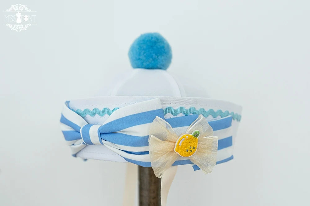 Miss Point - Daisy Lemon - Kawaii Lolita Lemon and Flowers Accessory