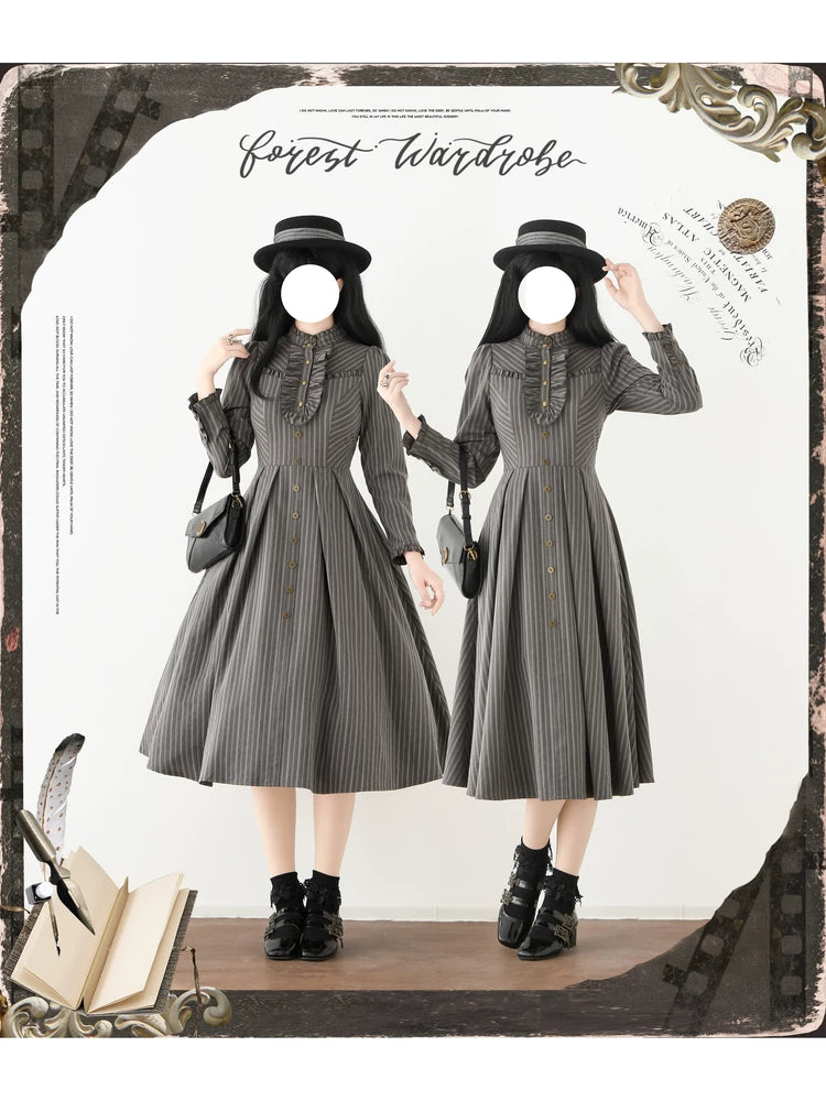 Forest Wardrobe - Forest Castle - Striped Dress or Waistcoat - 10