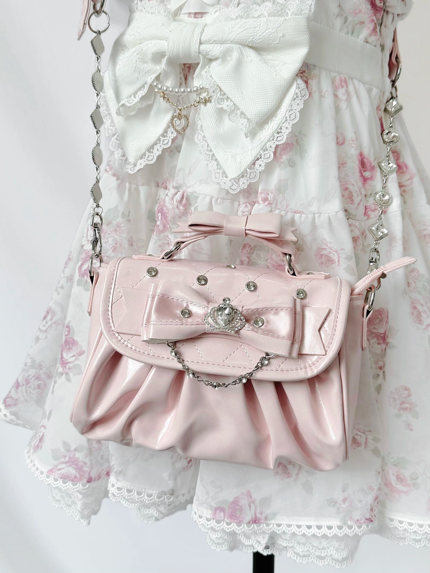 Transfer Student - Coronation Gift Box - Rhinestone Shoulder Bag