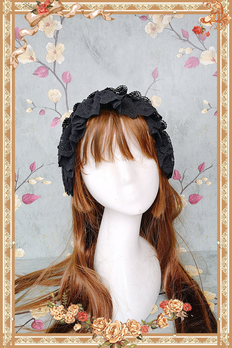 Infanta - Doll-like Old-School Lolita OP Dress - Patchwork Sleeve OP Dress