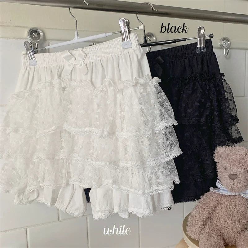 Sugar Girl - Daily Lolita Bloomers - Floral Cotton Summer Leggings Other Surprise