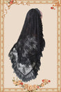 M / voile noir (Taille unique)