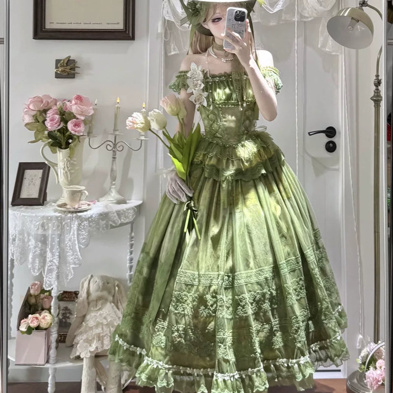 Hanguliang Misty Vineyard Classic OP Dress