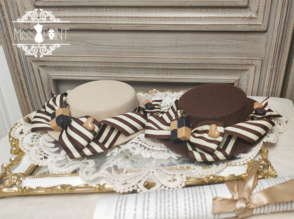 Miss Point - Chocolate Daily Light Sweet Lolita - Hat Headwear
